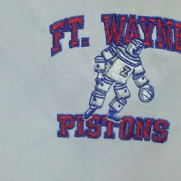 Ft. Wayne Pistons G-III Brand HWC Commemorative 1948 Jersey NWT Rare** - Picture 6 of 11